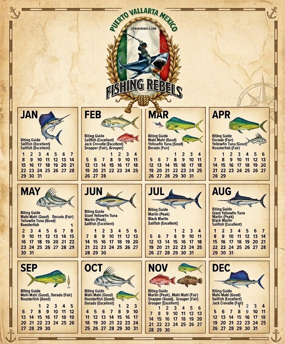 Sport Fishing in Puerto Vallarta: The Complete Seasons & Species Guide